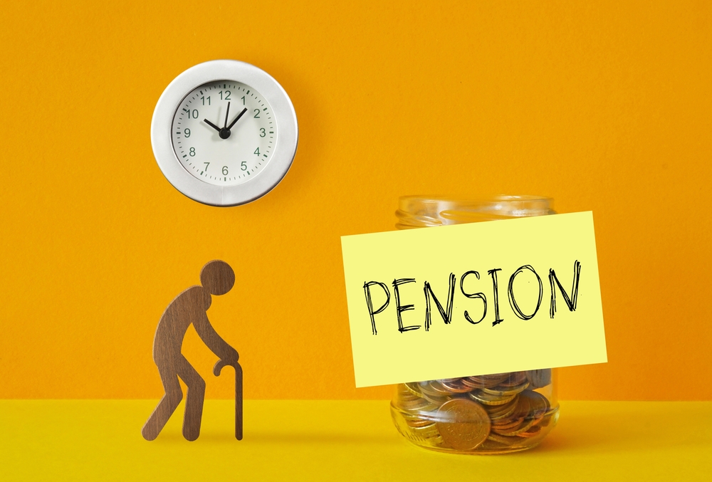 Pension,in,coin,bank.,save,money,for,prepare,in,future