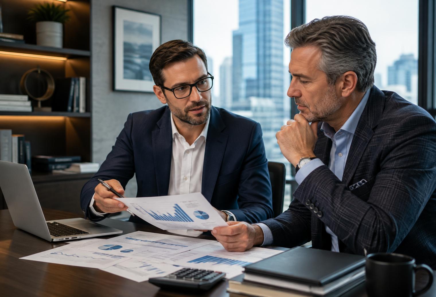 Strategic Meeting Above The City